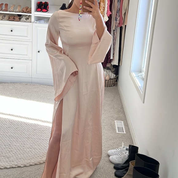 MAXI SATIN GOWN - Picture 2 of 3